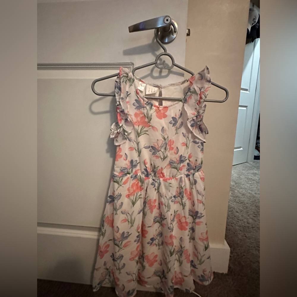 Girls Chiffon Shift Dress